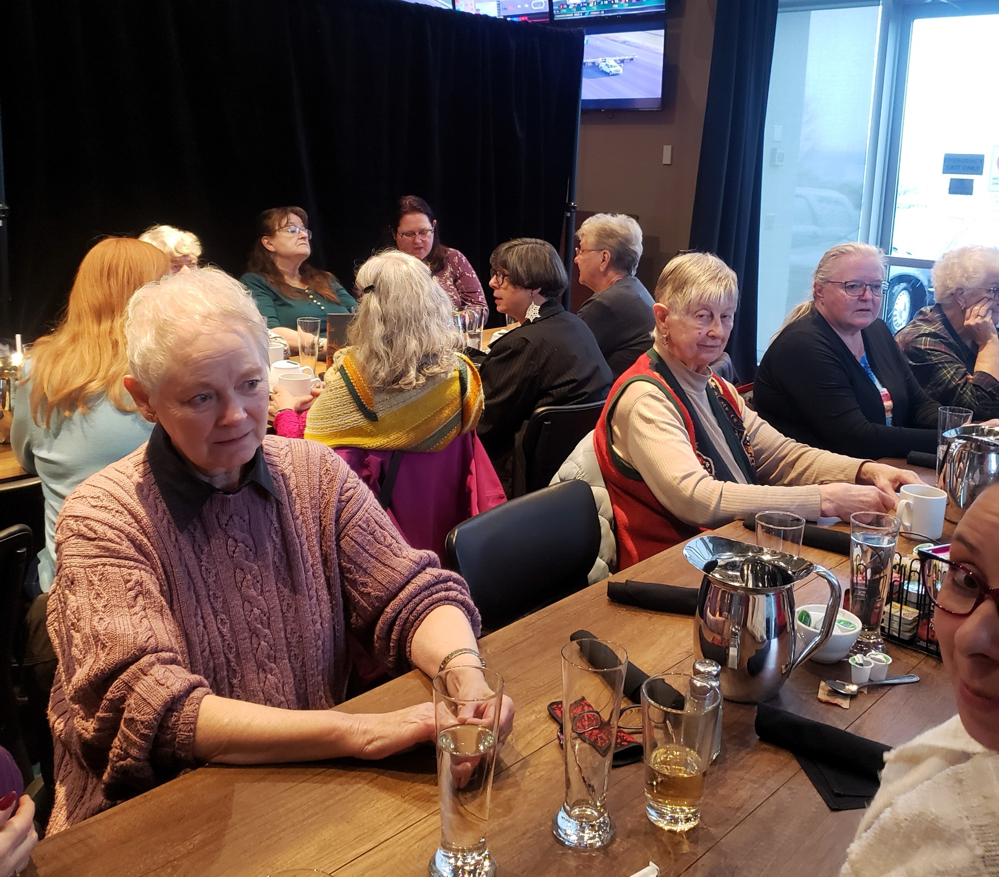 Christmas Luncheon 2023 Chilliwack Spinners and Weavers Guild Society